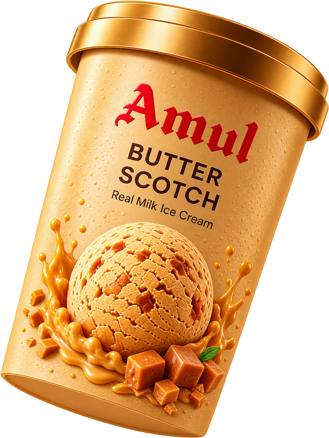 Amul Butterscotch Ice Cream